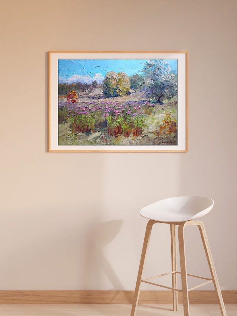 Oil painting Autumn flowers Serdyuk Boris Petrovich - 2