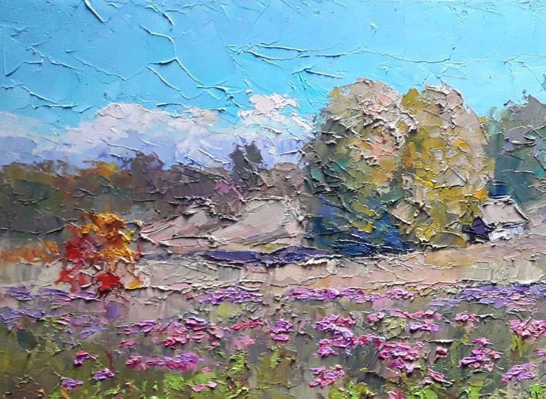 Oil painting Autumn flowers Serdyuk Boris Petrovich - 4
