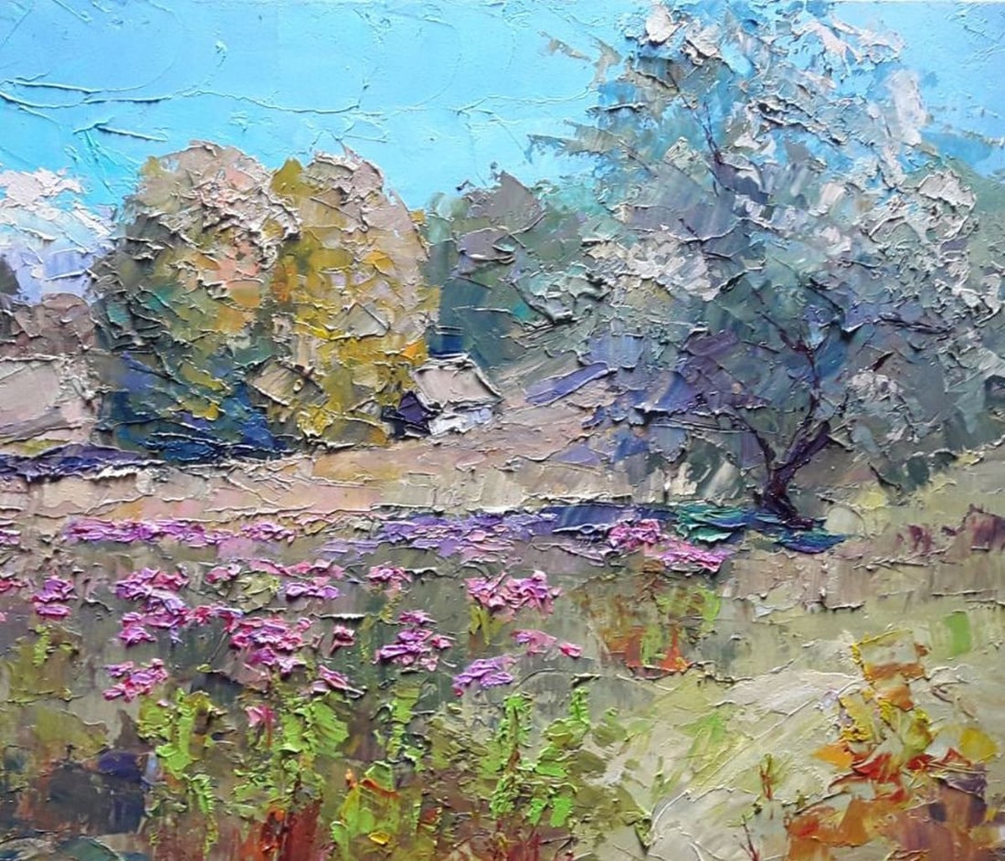 Oil painting Autumn flowers Serdyuk Boris Petrovich - 5
