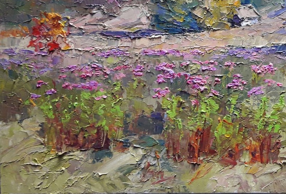 Oil painting Autumn flowers Serdyuk Boris Petrovich - 7