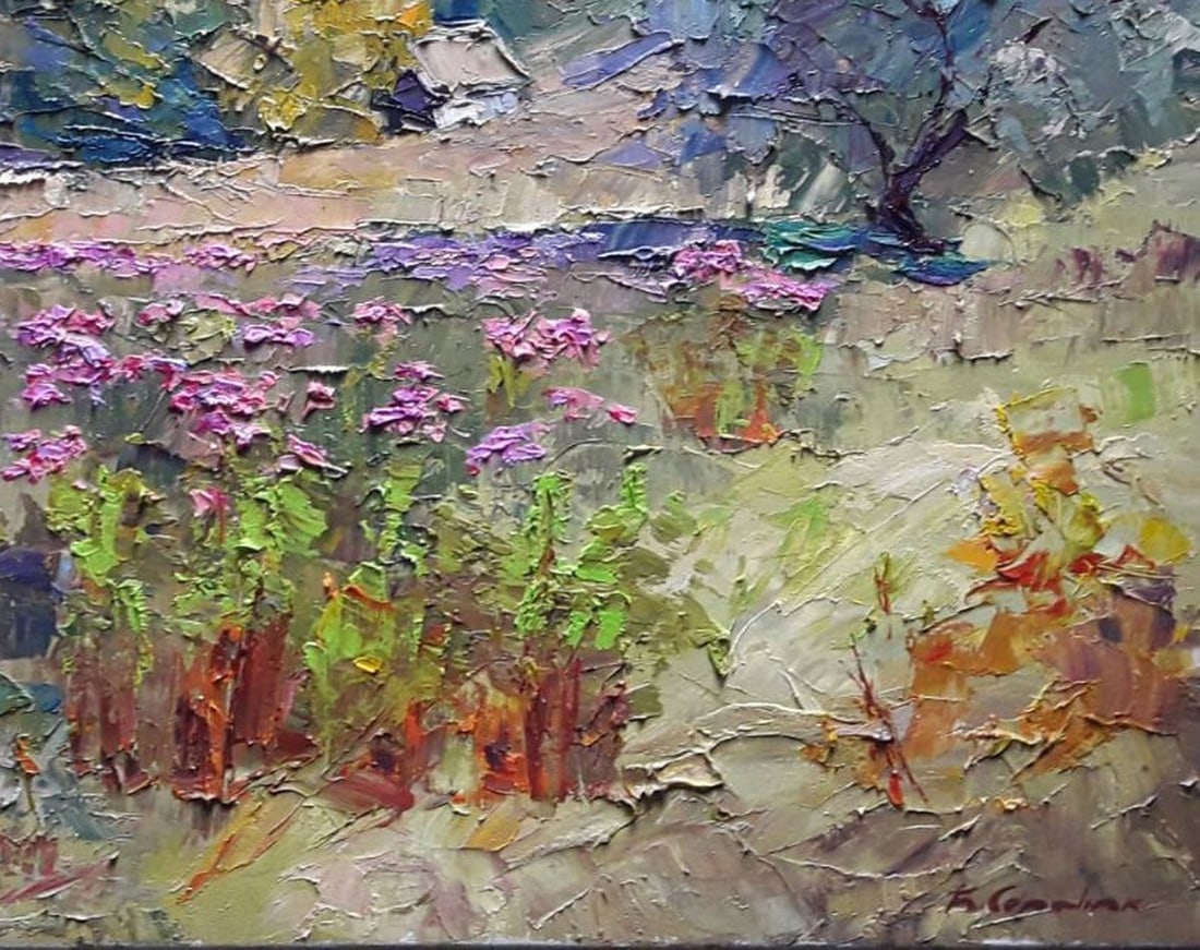 Oil painting Autumn flowers Serdyuk Boris Petrovich - 8