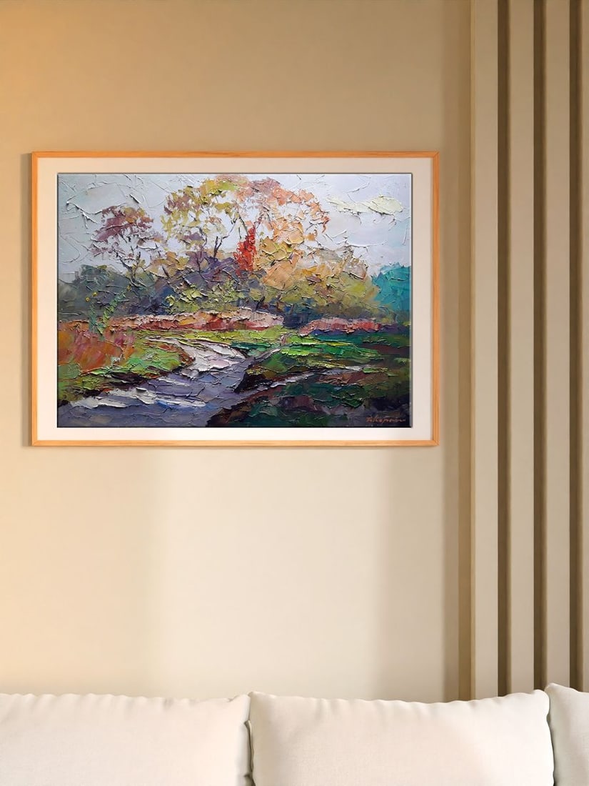 Oil painting Autumn shadows Serdyuk Boris Petrovich - 3