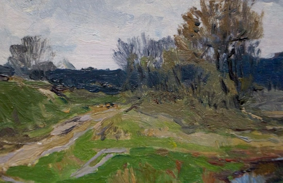 Oil painting Autumn Kryzhevsky (Krizhevsky) Grigory Zinovievich - 2