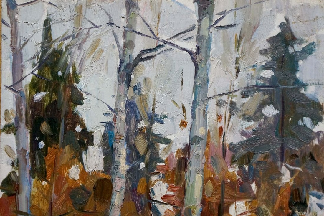 Oil painting In the woods Turovsky Mikhail Saulovich - 2