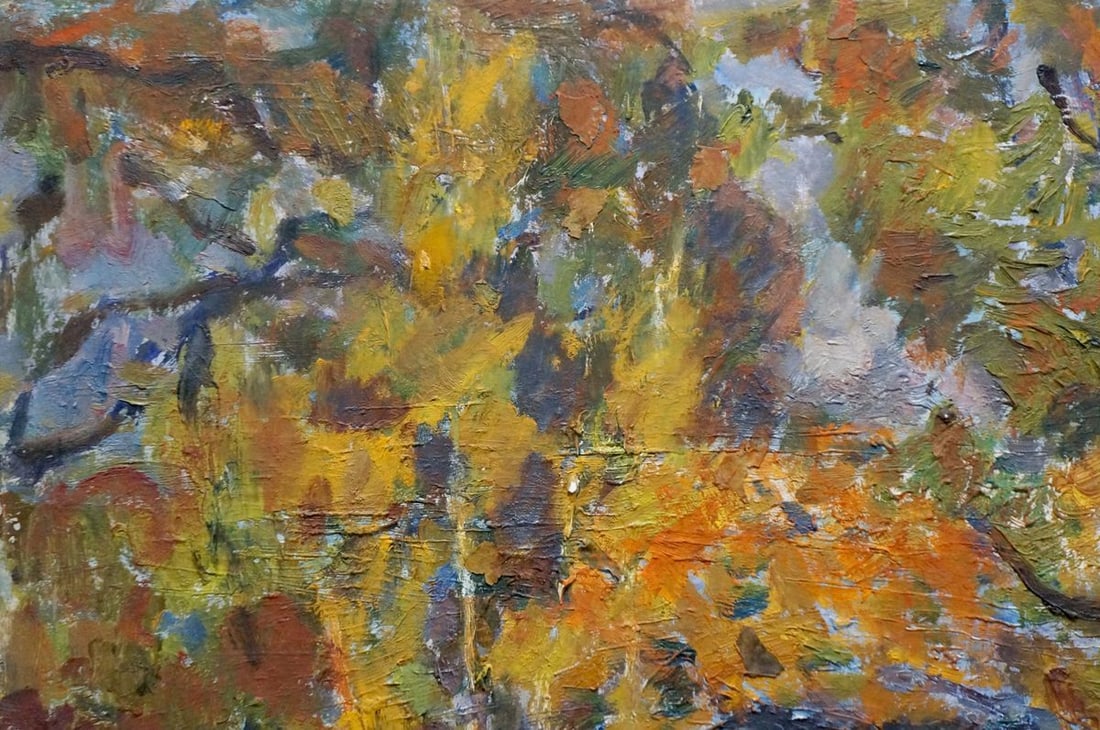 Oil painting Oak trees Petrashevsky Stanislav Vasilievich - 2