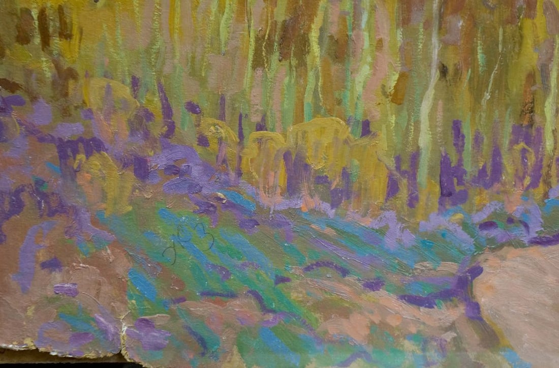 Oil painting Golden autumn Zhabinsky A. M. - 4