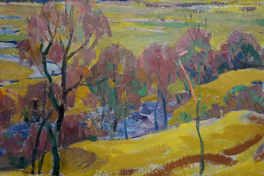 Oil painting It's a nasty day Scriabin Petr Dmitrievich - 6