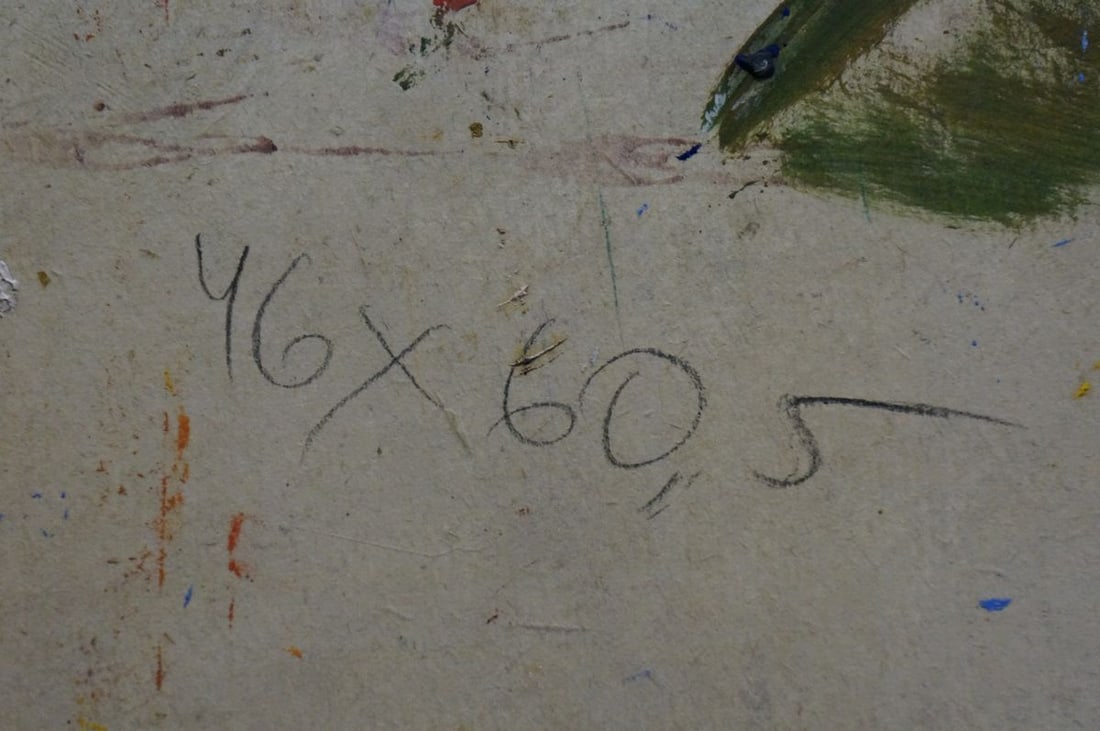 Oil painting It's a nasty day Scriabin Petr Dmitrievich - 8