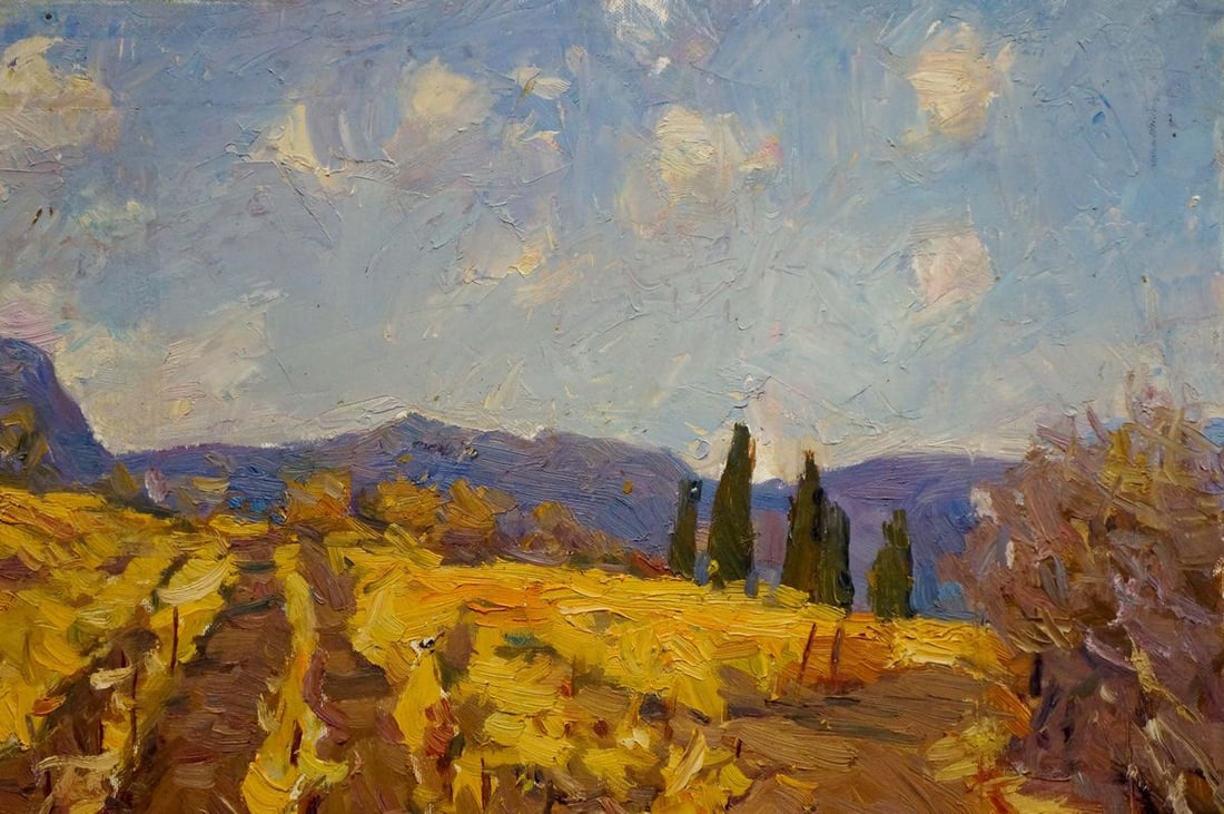 Oil painting Vineyards Nagulyak Petr Ivanovich - 4