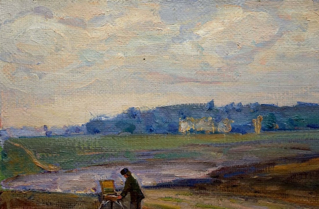 Oil painting Landscape in Sednev Tyukha Ivan Andreevich - 3