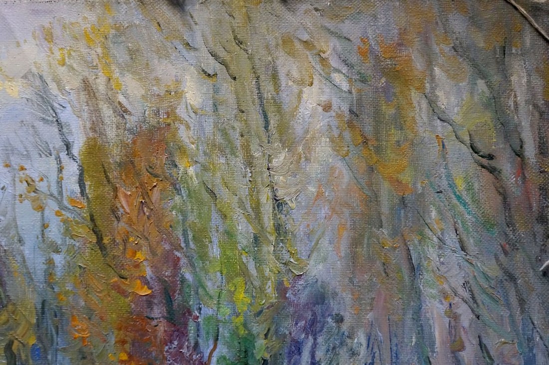 Oil painting Autumn landscapes Minka Alexander Fedorovich - 3