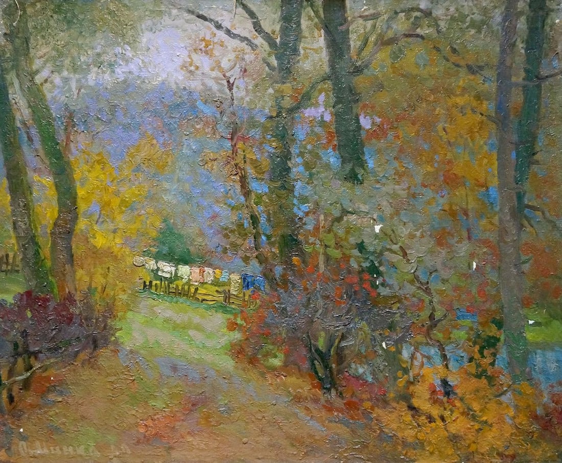 Oil painting In the country Minka Alexander Fedorovich (1 of 8)