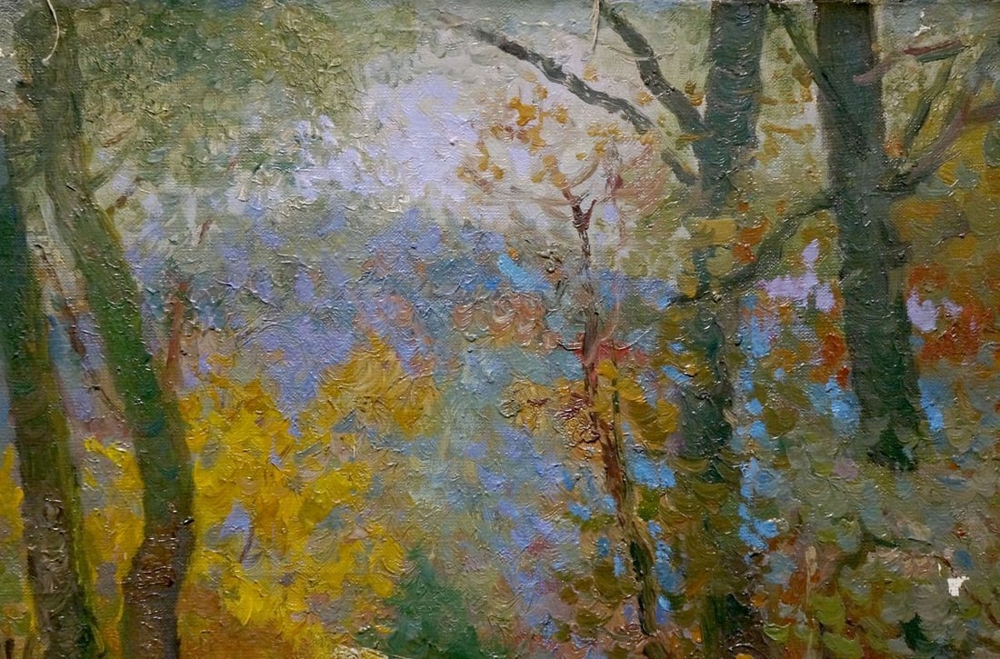 Oil painting In the country Minka Alexander Fedorovich - 2