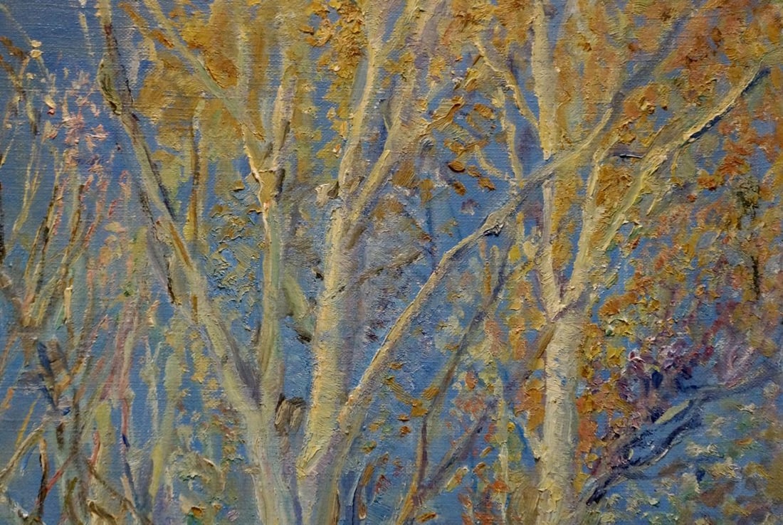 Oil painting Autumn forest Tytarenko Odarka Anatoliivna - 3