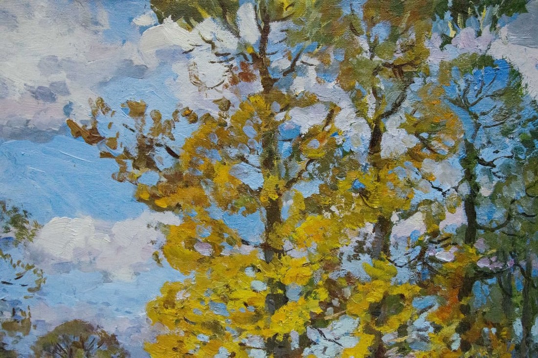 Oil painting A park Khodchenko Lev Pavlovich - 3