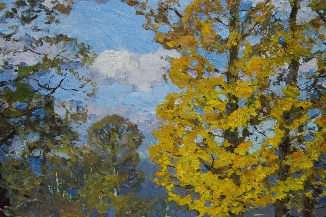 Oil painting A park Khodchenko Lev Pavlovich - 4