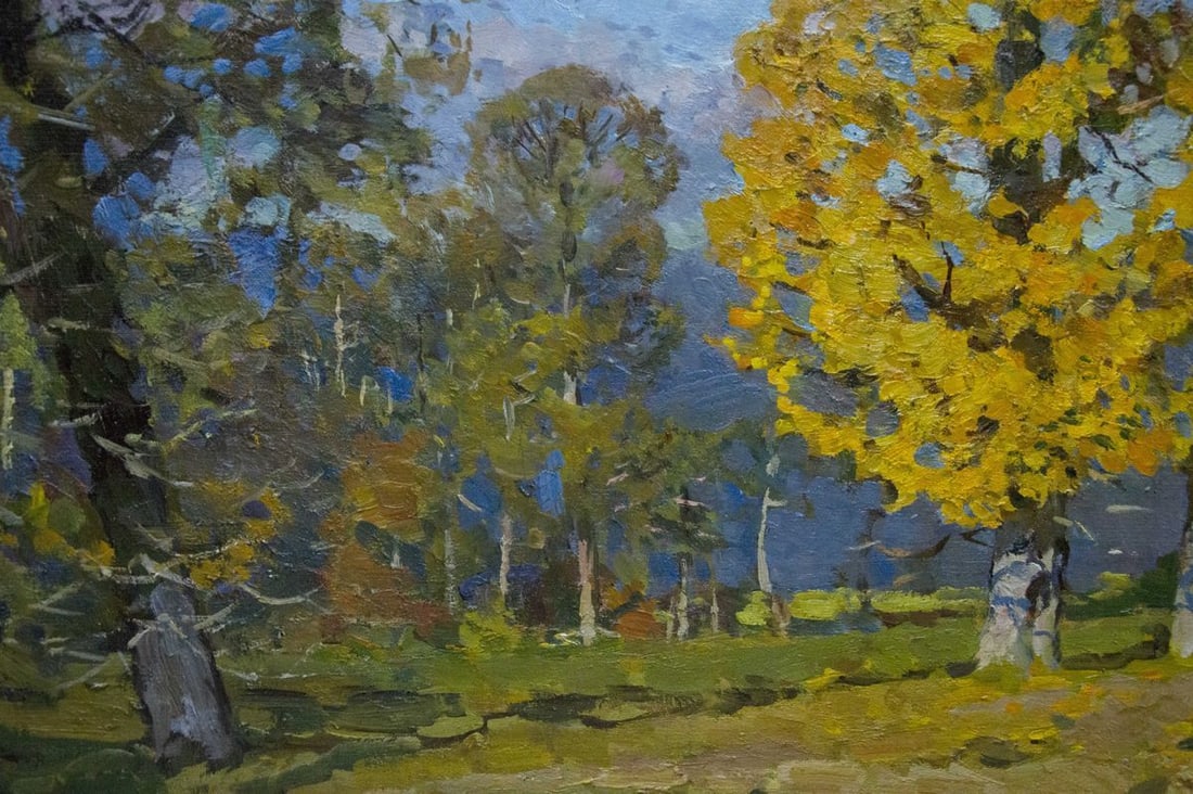 Oil painting A park Khodchenko Lev Pavlovich - 8