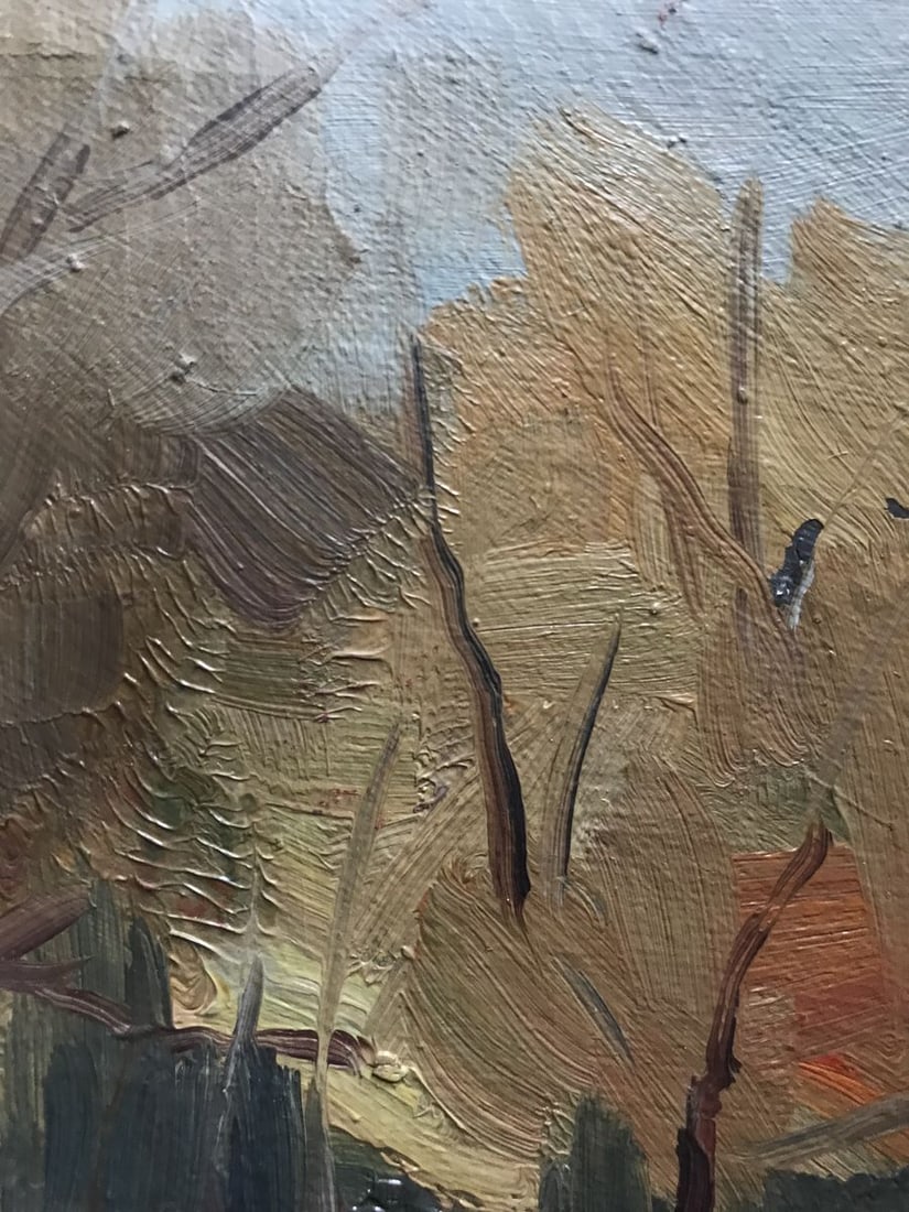 Oil painting Forest landscape Zabara S. - 6