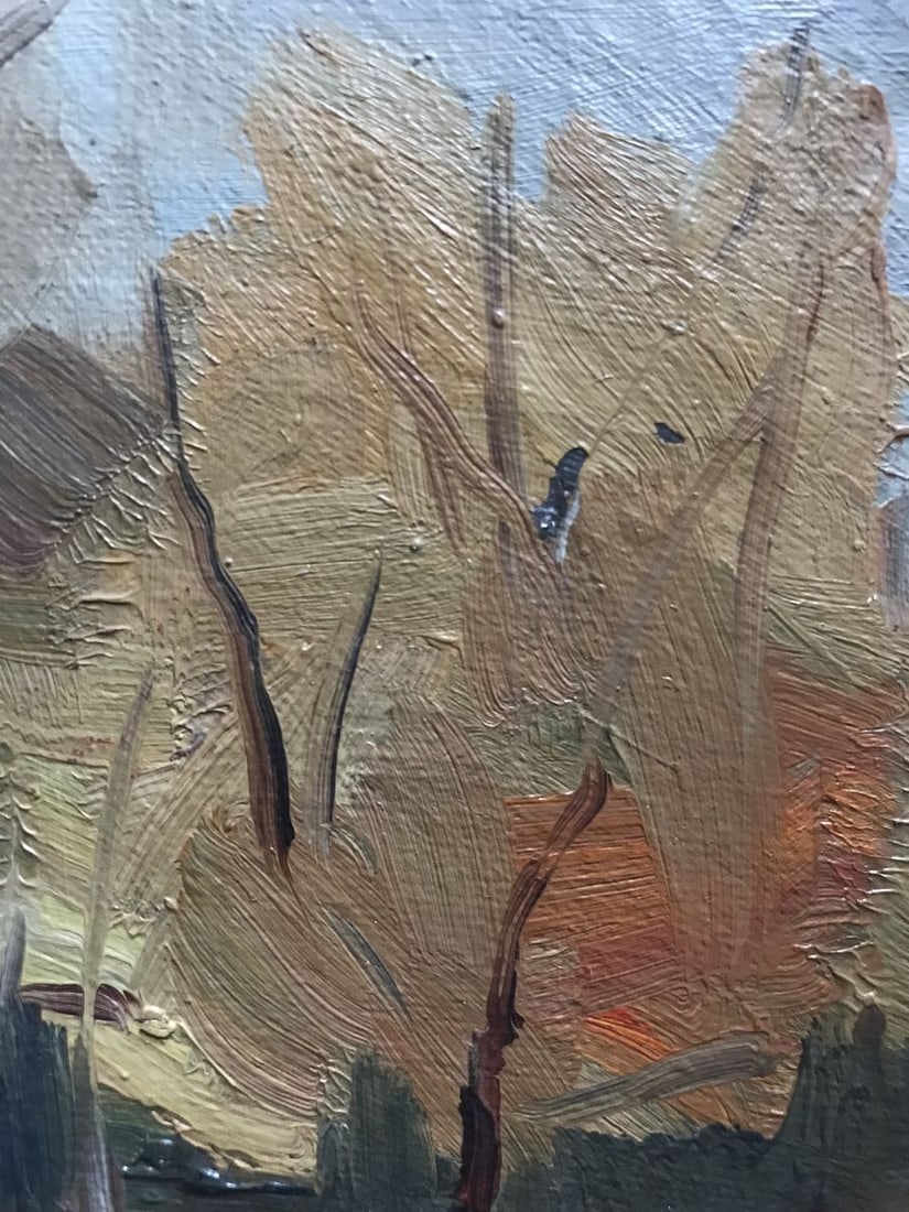 Oil painting Forest landscape Zabara S. - 7