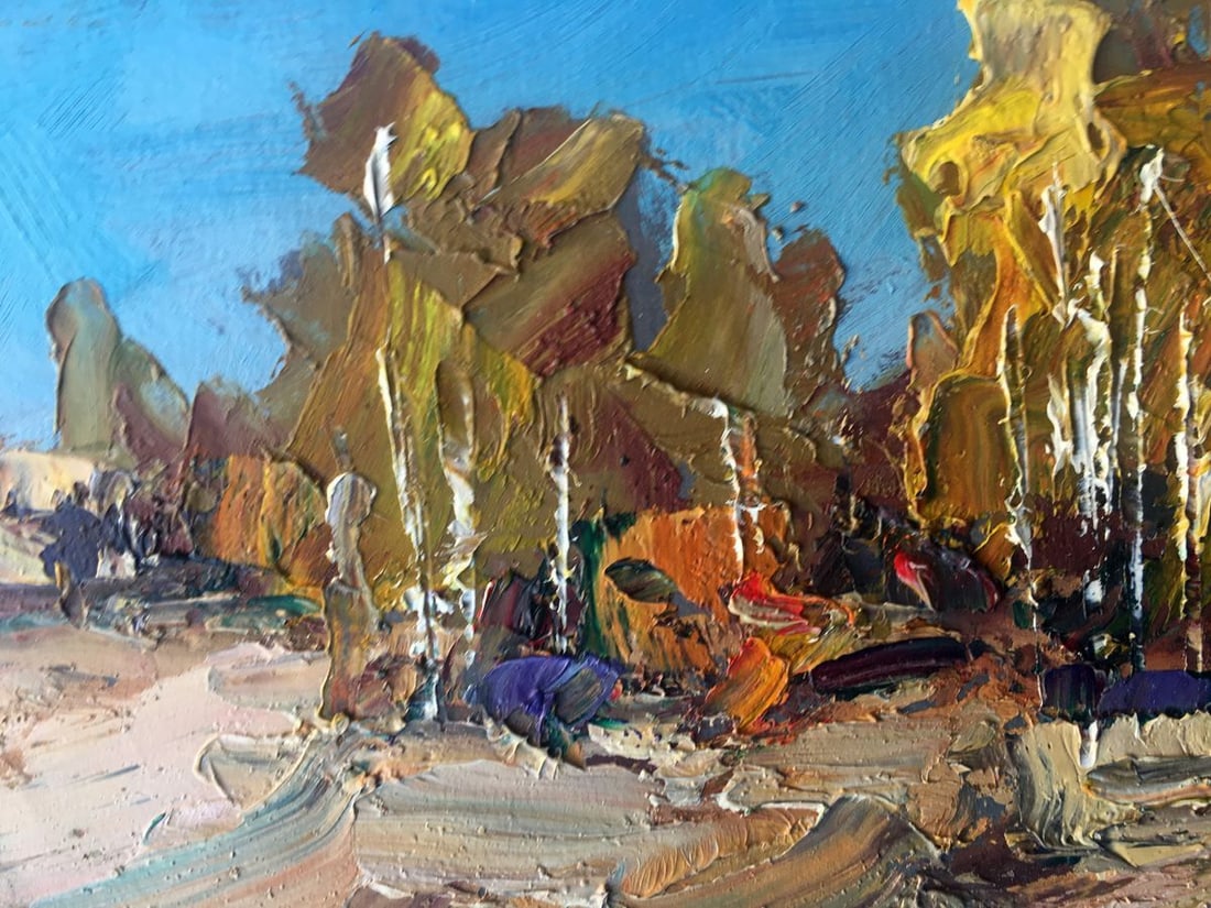 Oil painting Autumn Alexander Nikolaevich Cherednichenko - 6