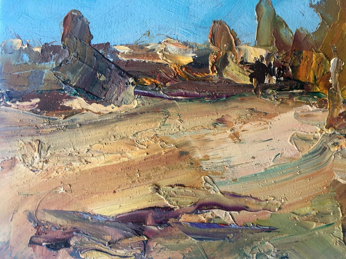 Oil painting Autumn Alexander Nikolaevich Cherednichenko - 7