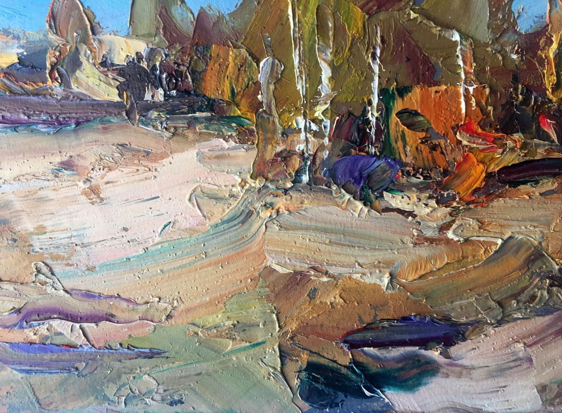 Oil painting Autumn Alexander Nikolaevich Cherednichenko - 9