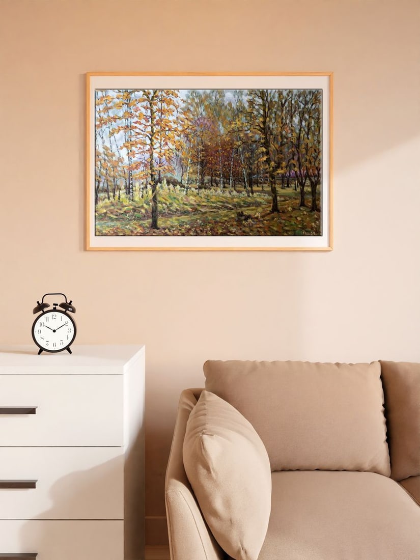 Oil painting Golden autumn Shapoval Ivan Leontyevich - 2