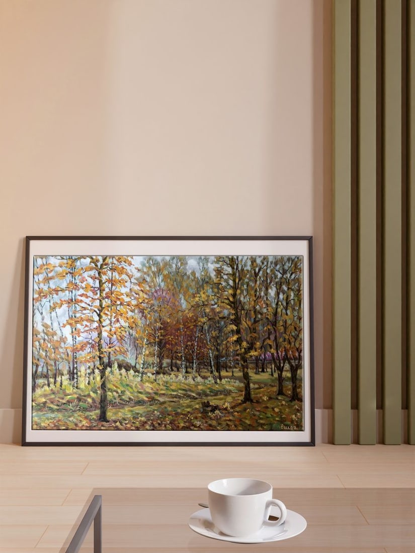 Oil painting Golden autumn Shapoval Ivan Leontyevich - 3