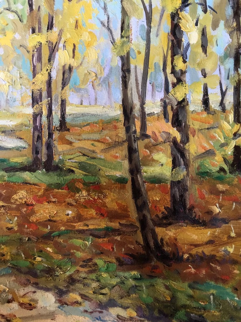 Oil painting October colors Shapoval Ivan Leontyevich - 11