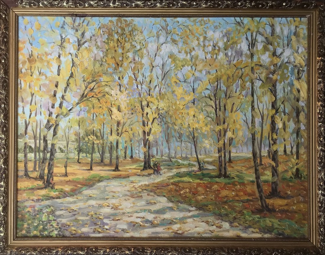 Oil painting October colors Shapoval Ivan Leontyevich (1 of 12)