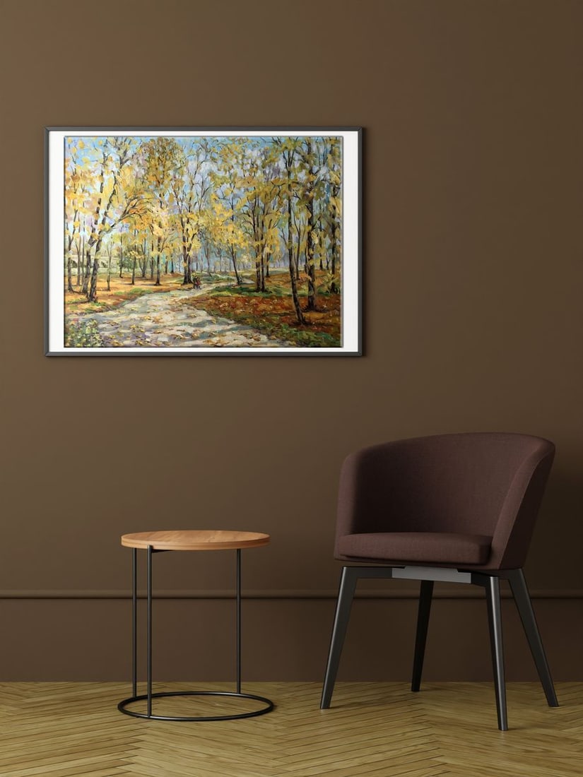 Oil painting October colors Shapoval Ivan Leontyevich - 3