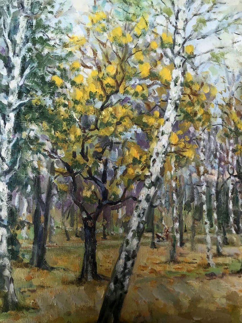 Oil painting In the park Shapoval Ivan Leontyevich - 4