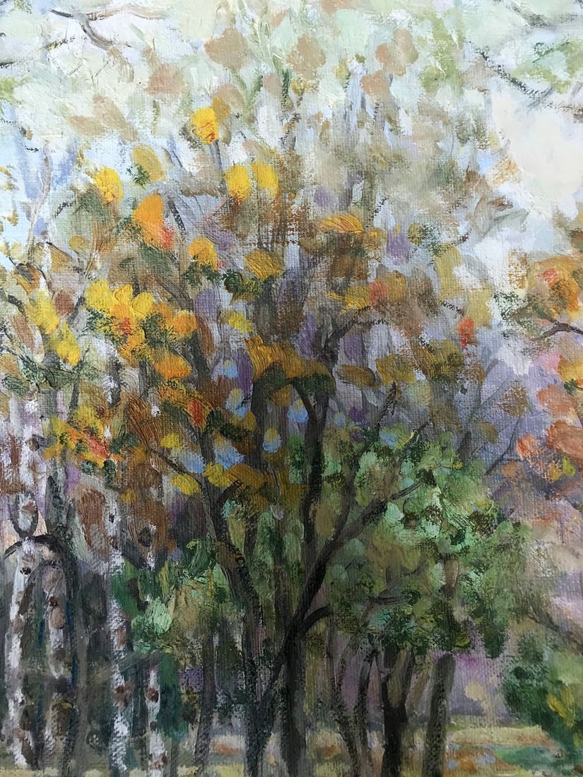 Oil painting In the park Shapoval Ivan Leontyevich - 6