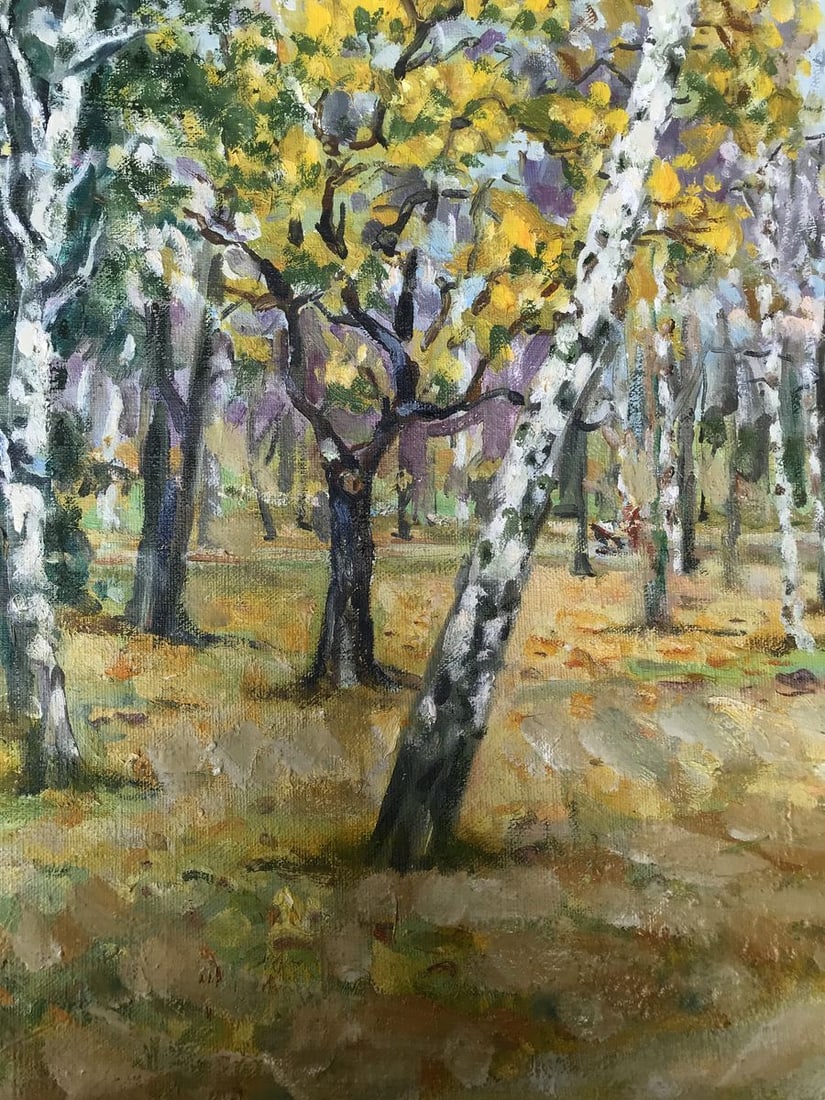 Oil painting In the park Shapoval Ivan Leontyevich - 8