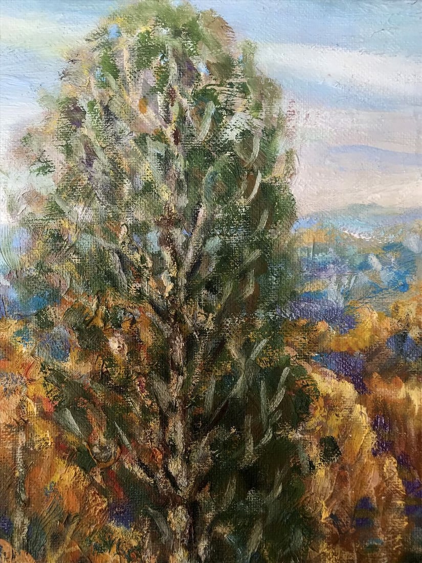 Oil painting Autumn evening Shapoval Ivan Leontyevich - 5