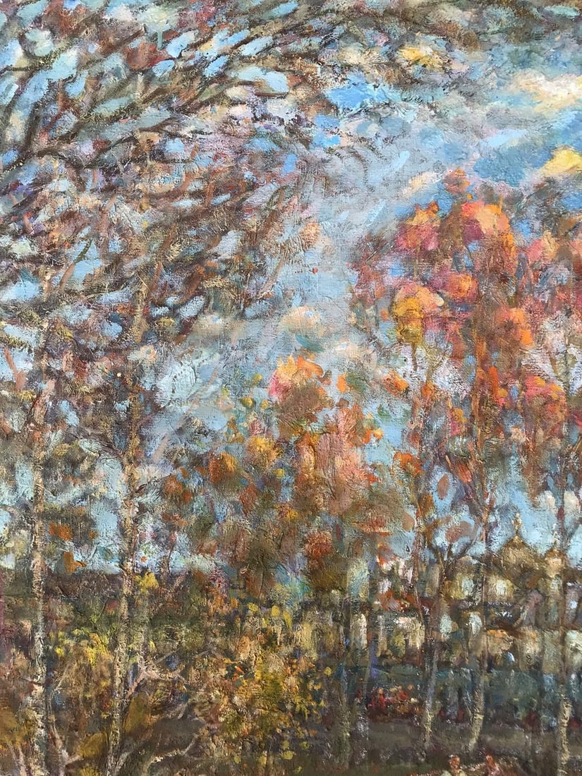 Oil painting Warm evening Shapoval Ivan Leontyevich - 4