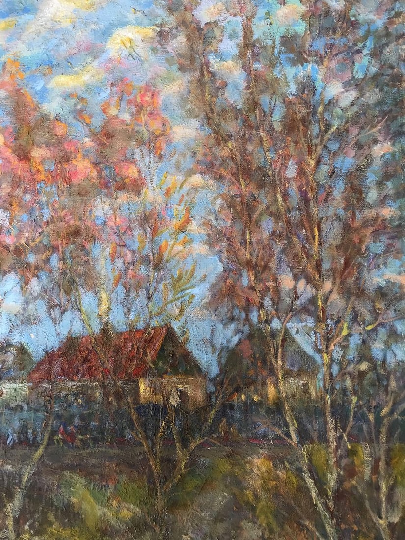 Oil painting Warm evening Shapoval Ivan Leontyevich - 7