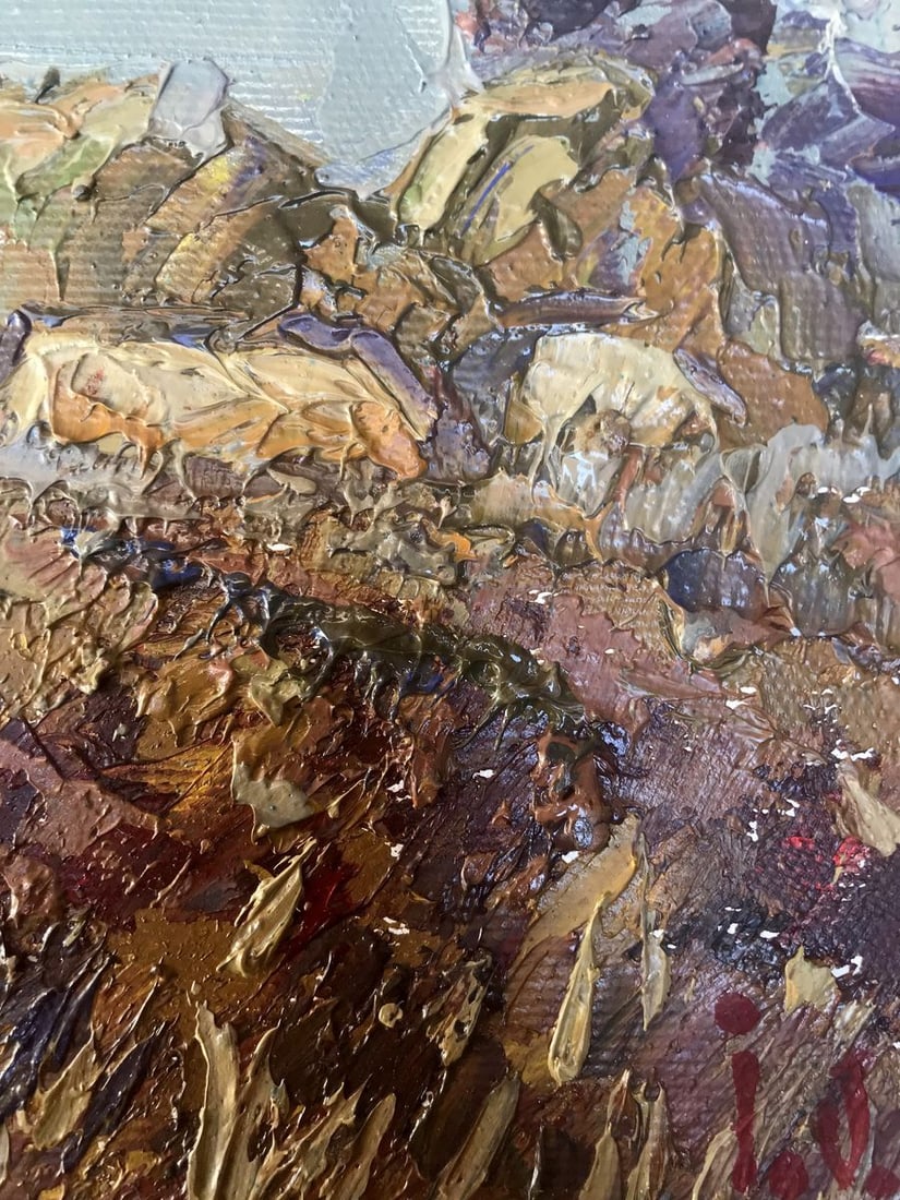 Oil painting Lonely Skirts Kalenyuk Alex - 11