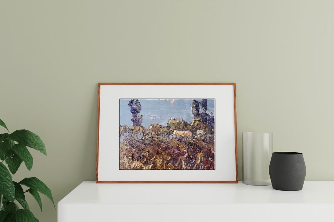 Oil painting Lonely Skirts Kalenyuk Alex - 3