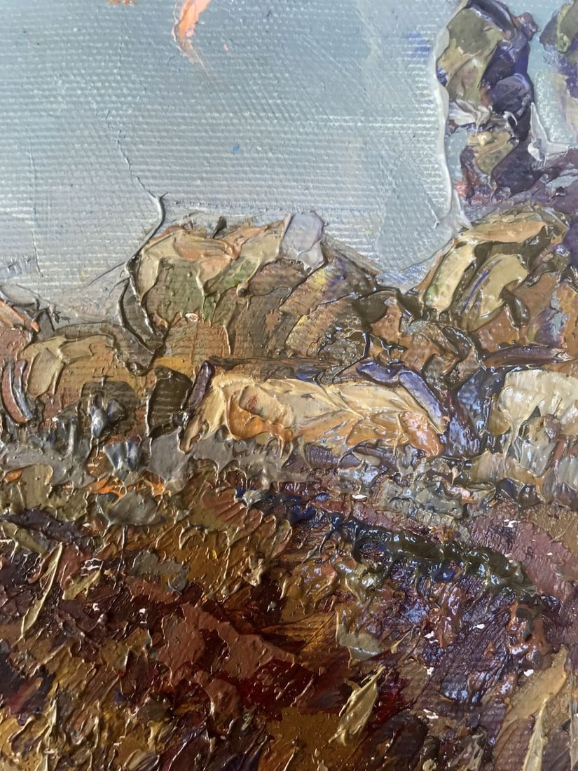 Oil painting Lonely Skirts Kalenyuk Alex - 6