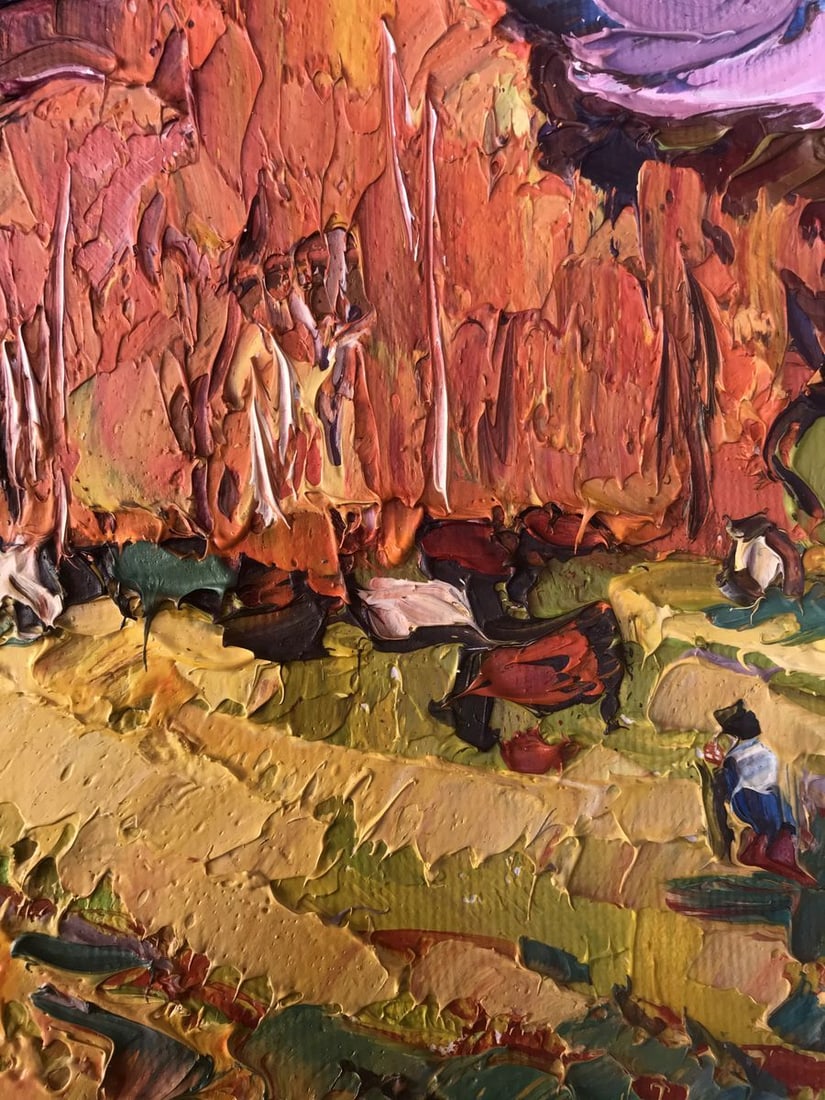 Oil painting The sun is low Kalenyuk Alex - 10