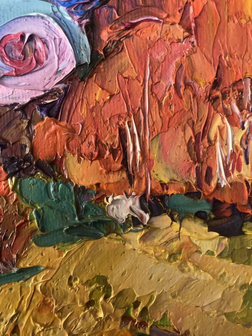 Oil painting The sun is low Kalenyuk Alex - 5