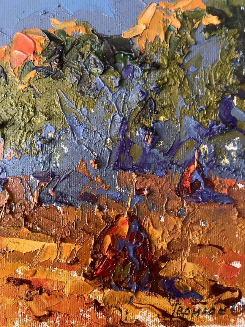 Oil painting Warm evening Kalenyuk Alex - 10