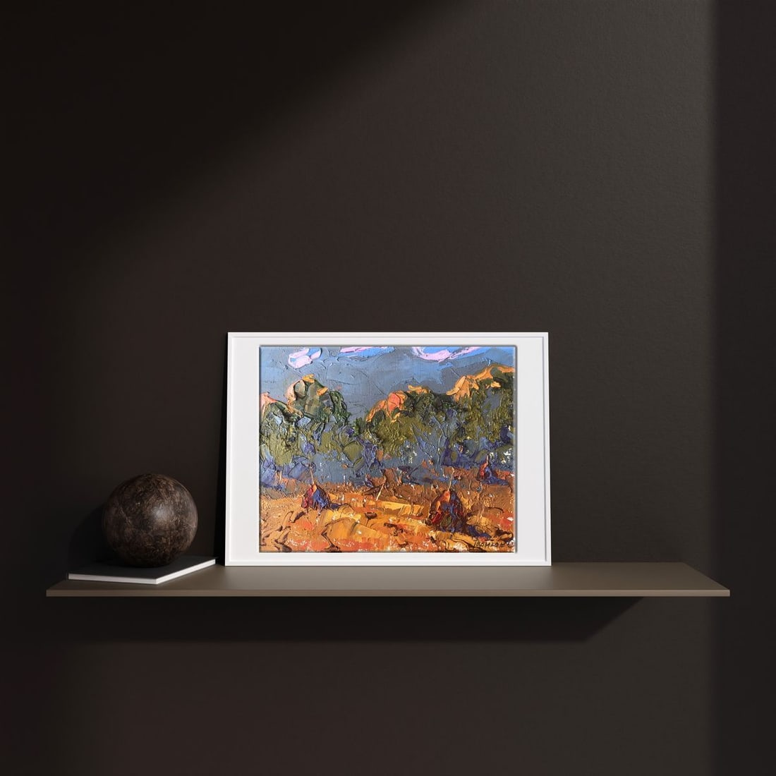 Oil painting Warm evening Kalenyuk Alex - 3