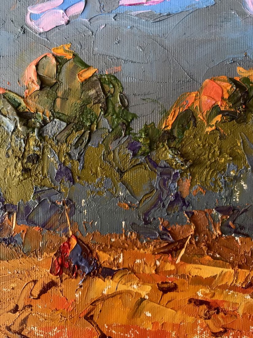 Oil painting Warm evening Kalenyuk Alex - 4