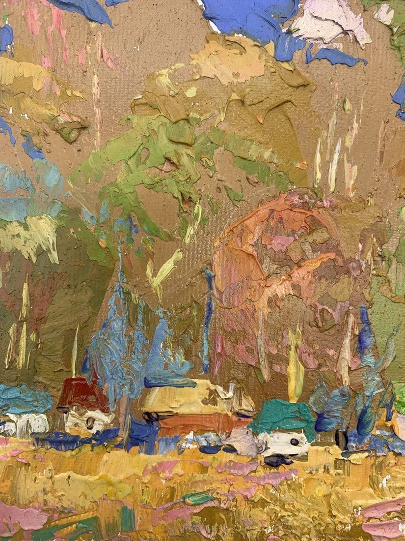 Oil painting Autumn motif Kalenyuk Alex - 8