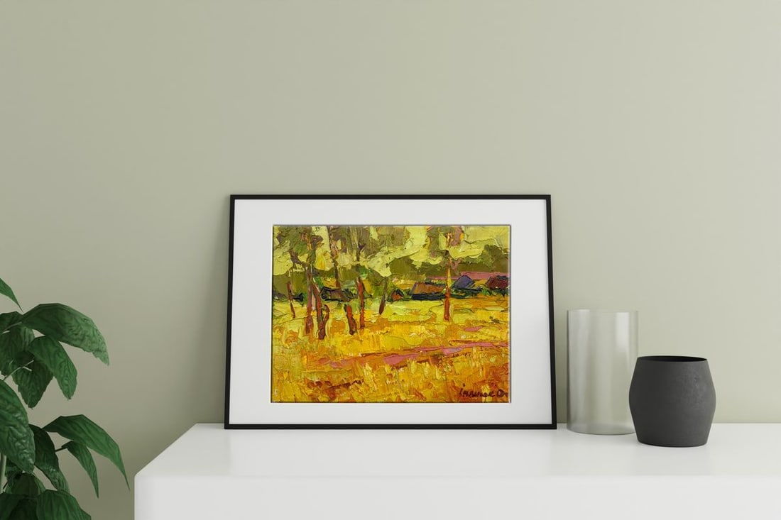 Oil painting It has warmed up Kalenyuk Alex - 2