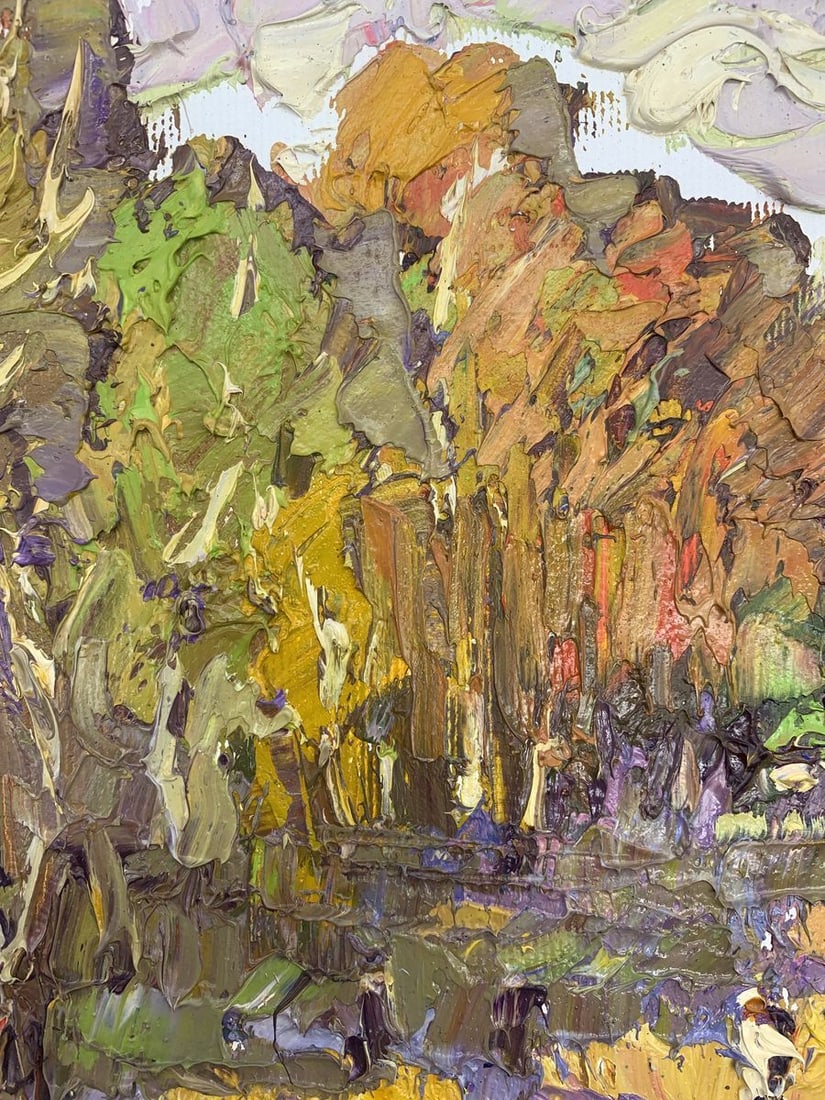 Oil painting On the edge of the forest Kalenyuk Alex - 4