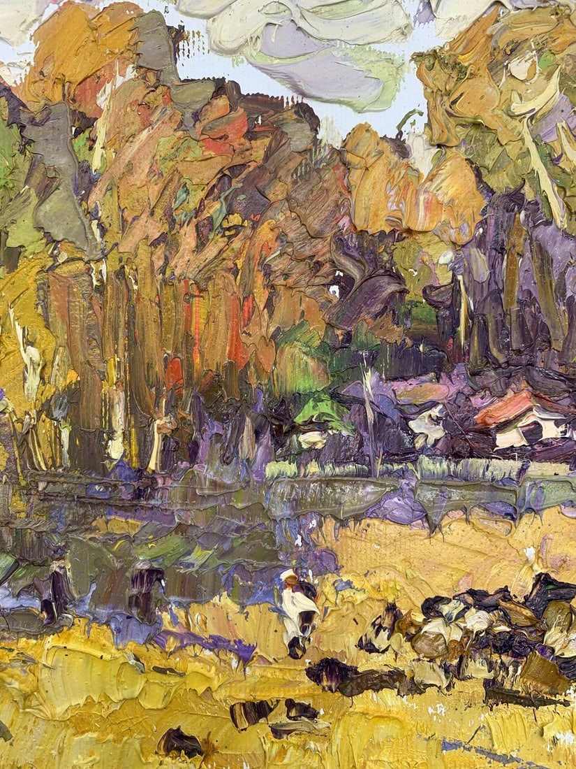 Oil painting On the edge of the forest Kalenyuk Alex - 5