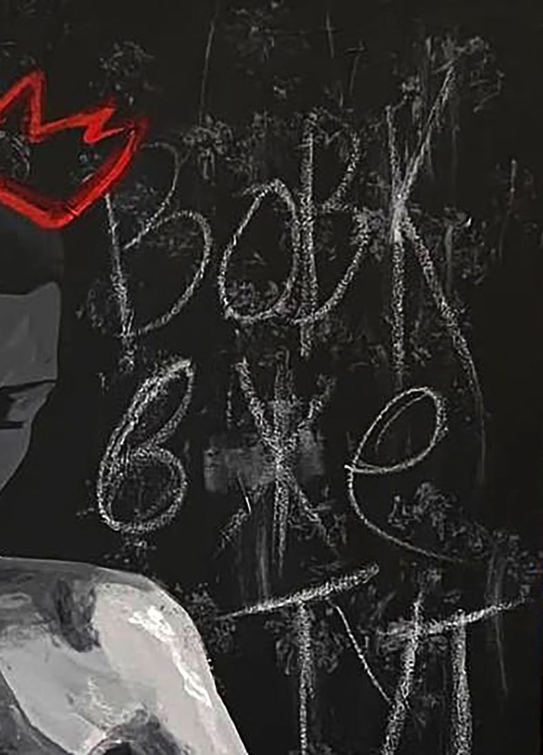 Acrylic painting The Wolf Is Already Here Maksym Newskulenko - 5